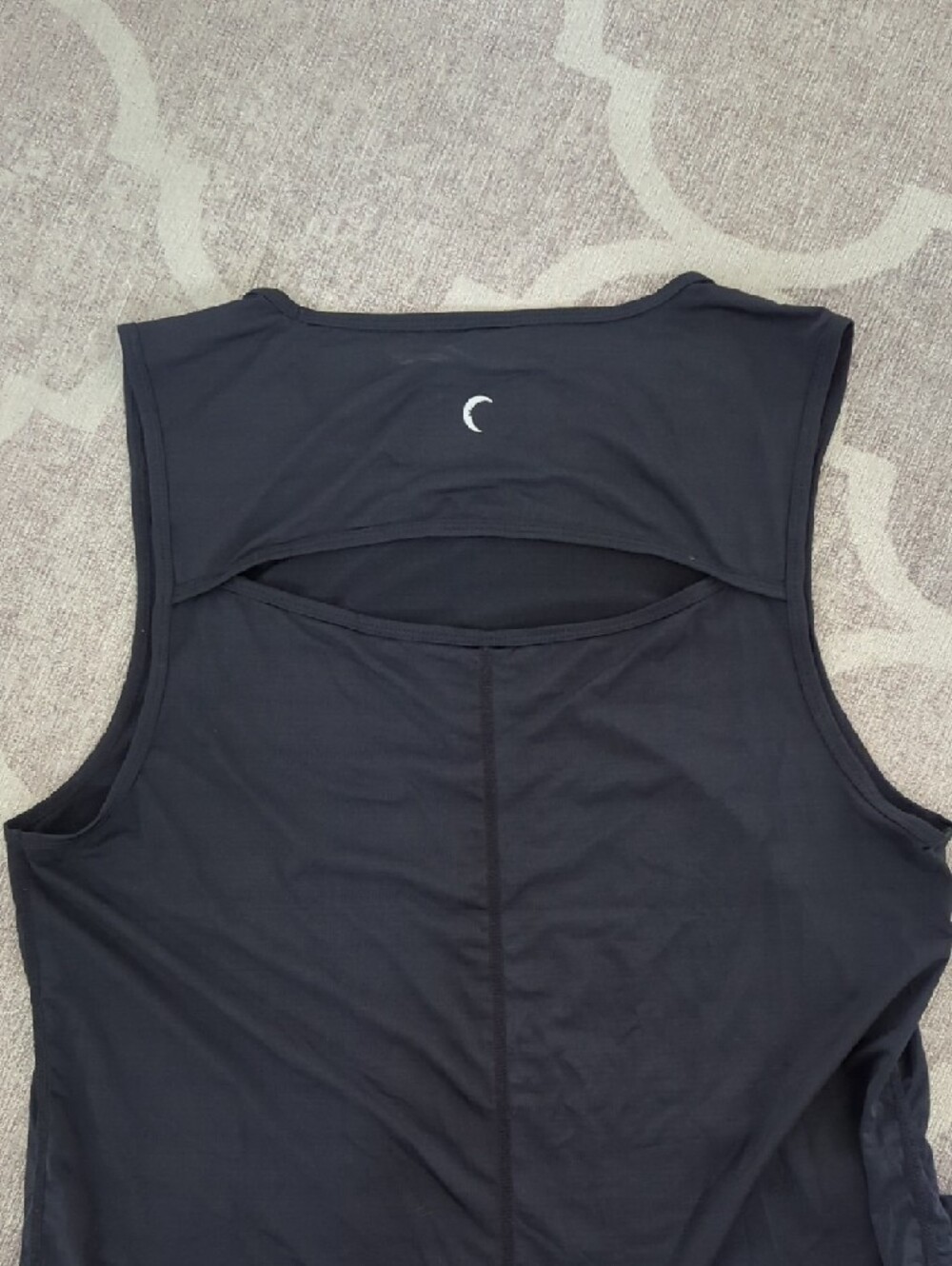 ZYIA Active Black Performance Muscle Tank Size L - Picture 3 of 3